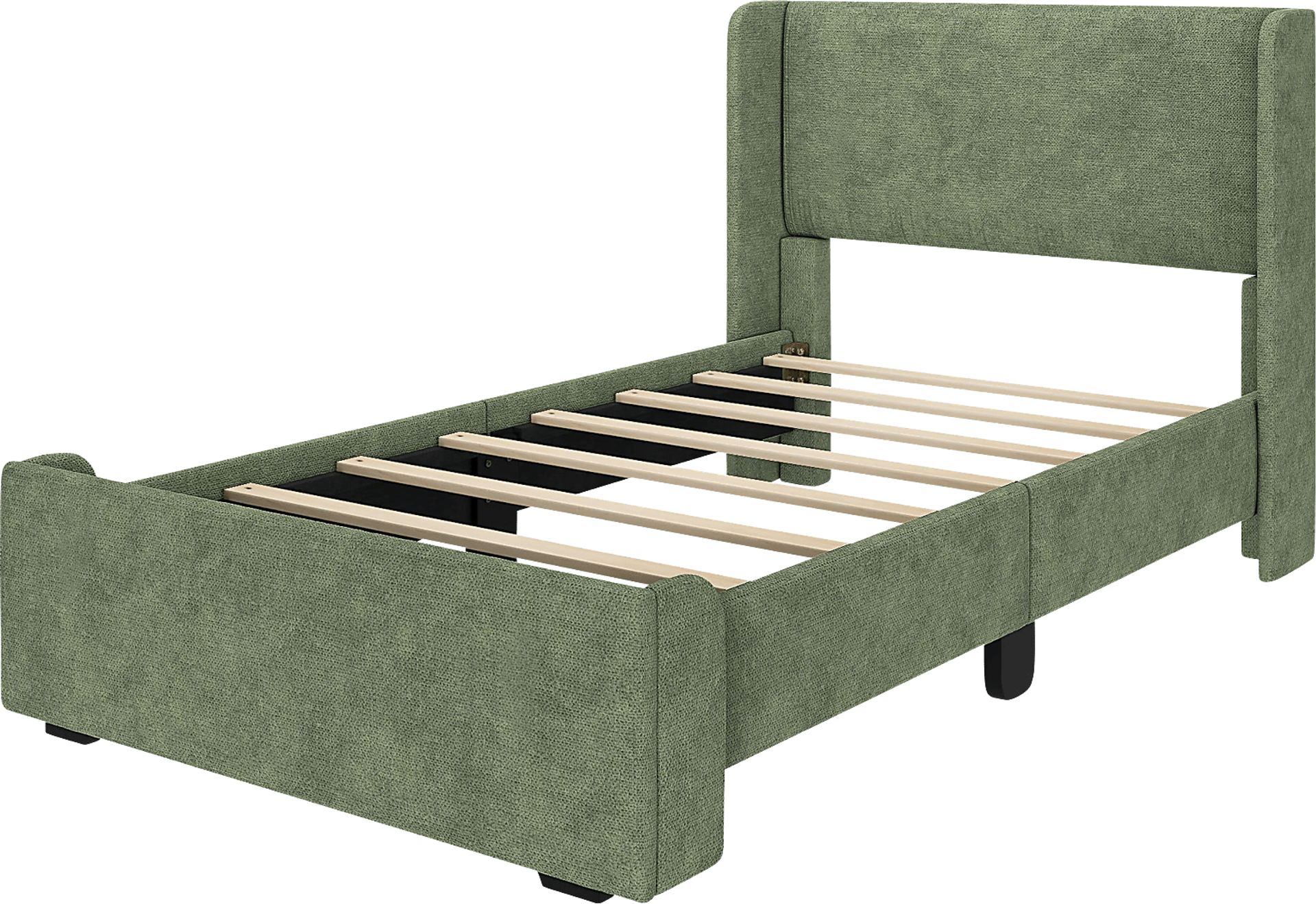 Kids Haso Green Twin Bed - Image 1