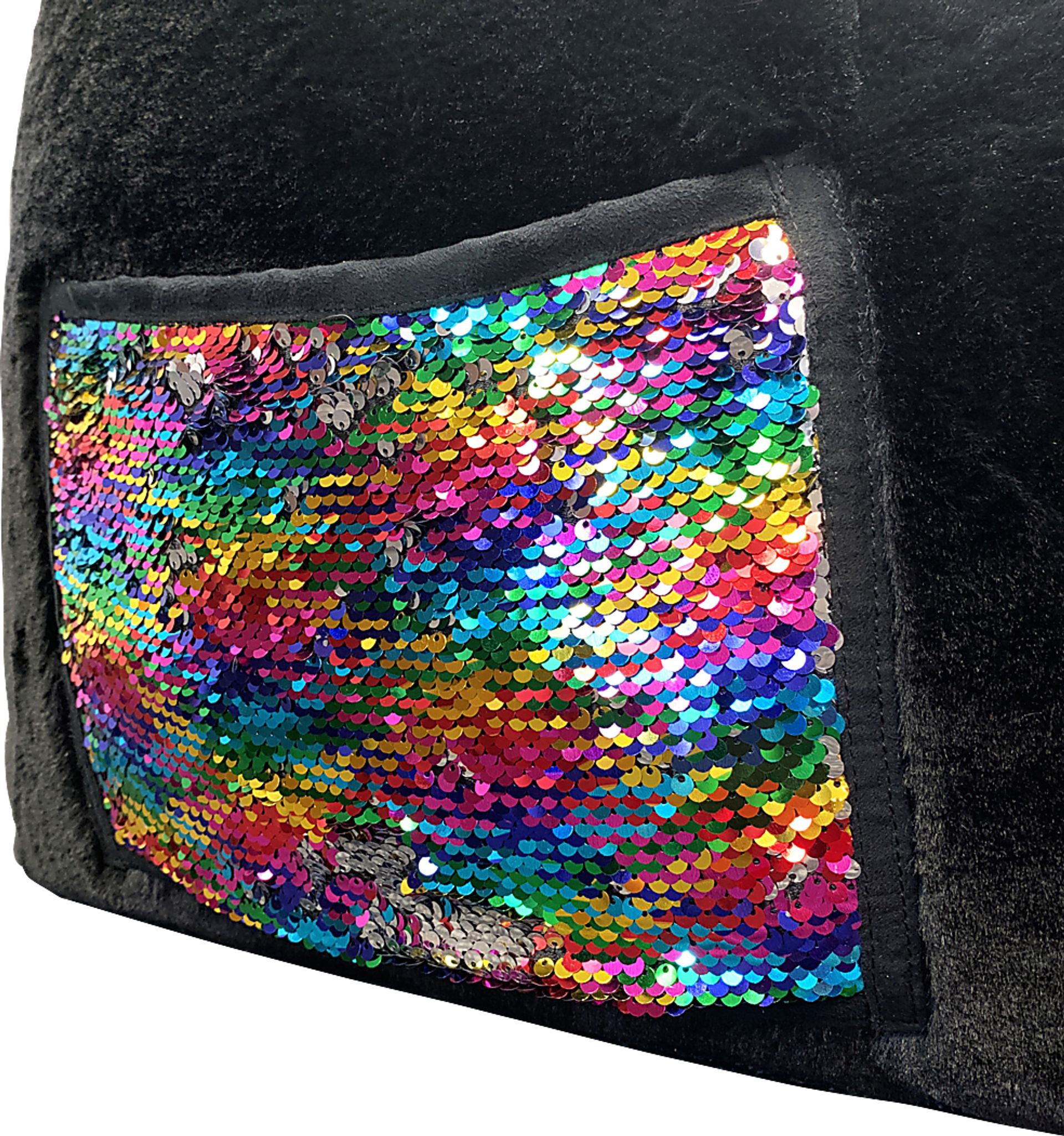 Kids Hatsy Black Bean Bag - Image 7