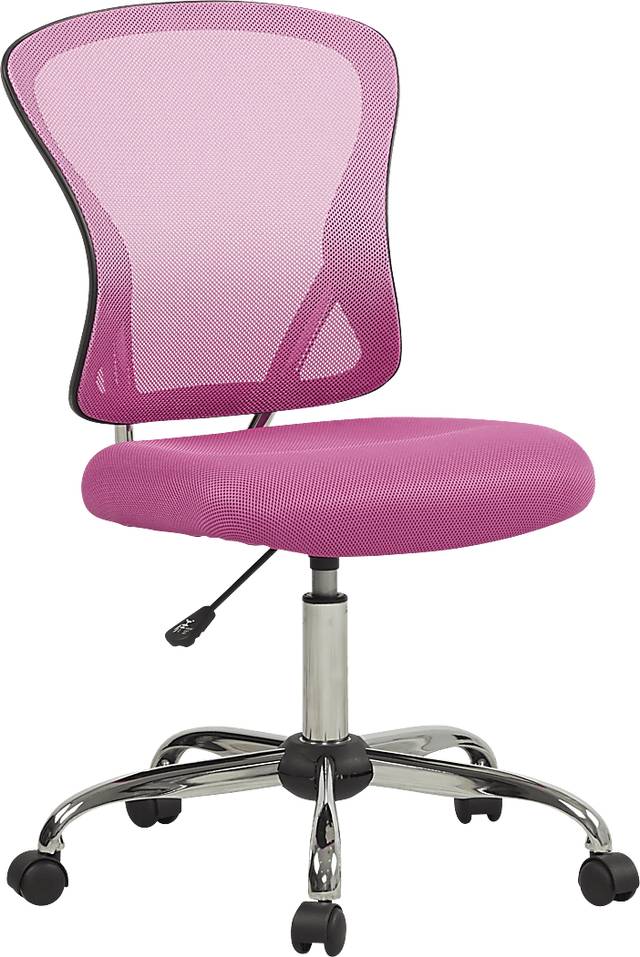 Kids Hayley Pink Desk Chair - Thumbnail - Image 1