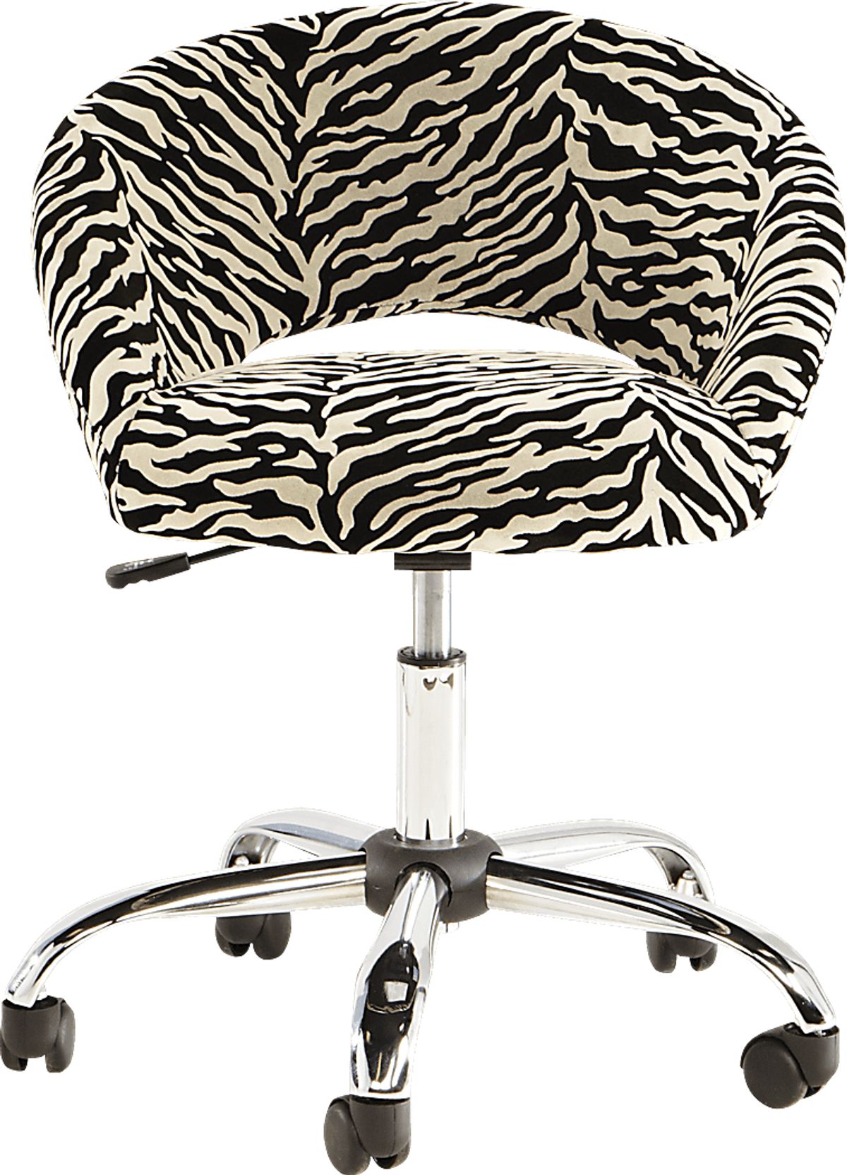 Zebra rolling online chair