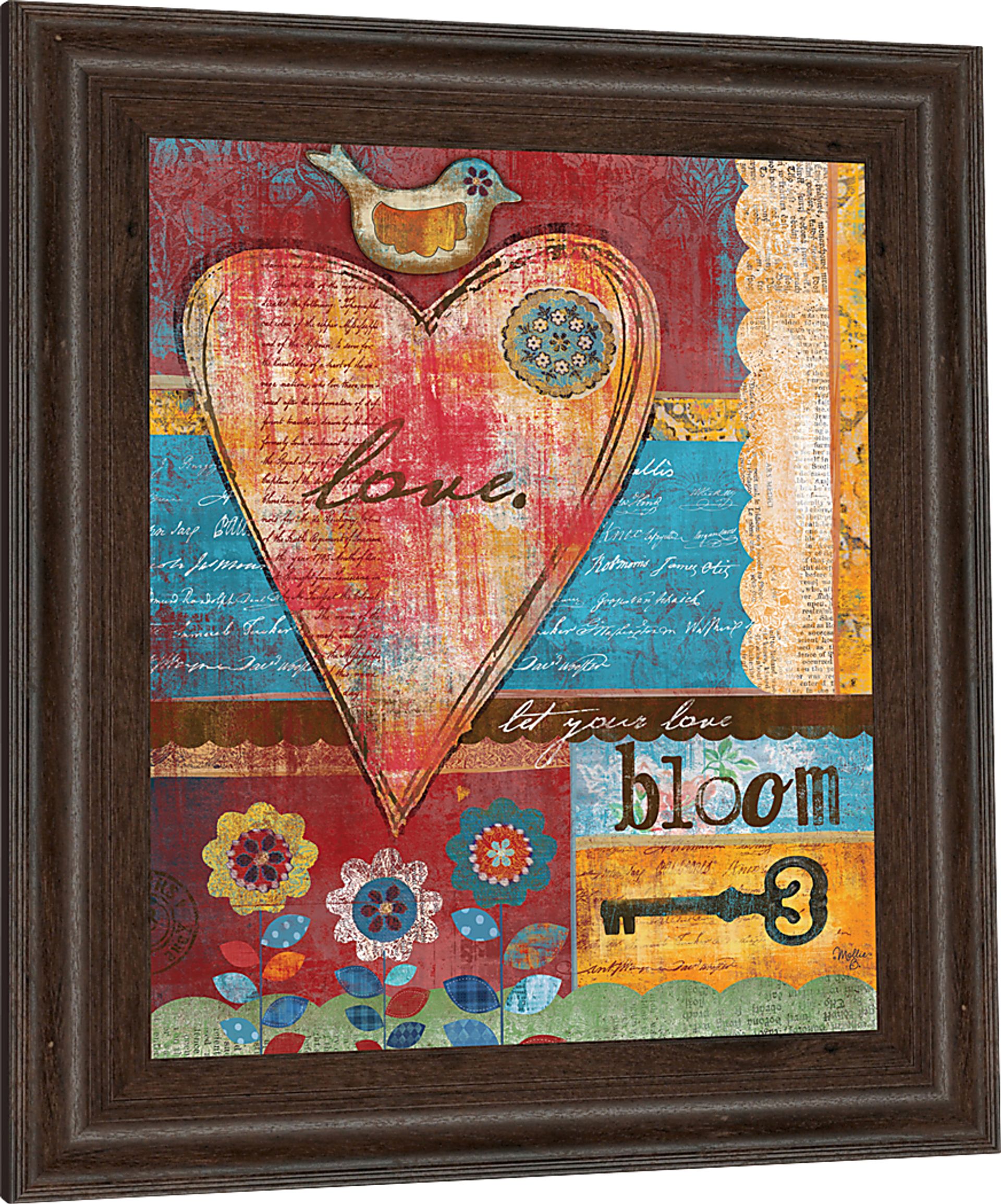 Kids Heartlock Red Artwork - Image 1