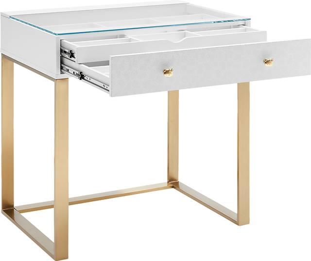 Kids Hello Kitty Gold Vanity II Desk - Thumbnail - Image 1