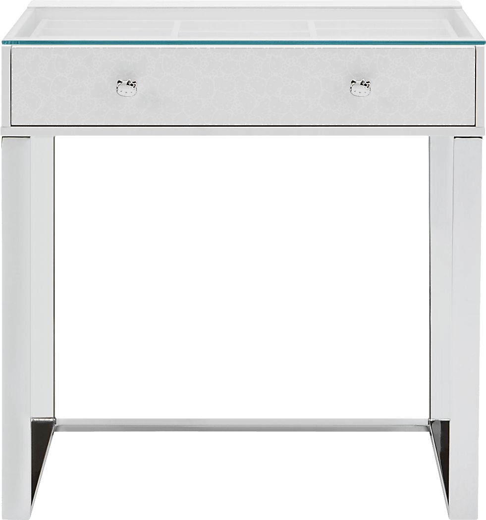 Hello Kitty Silver Vanity II Desk