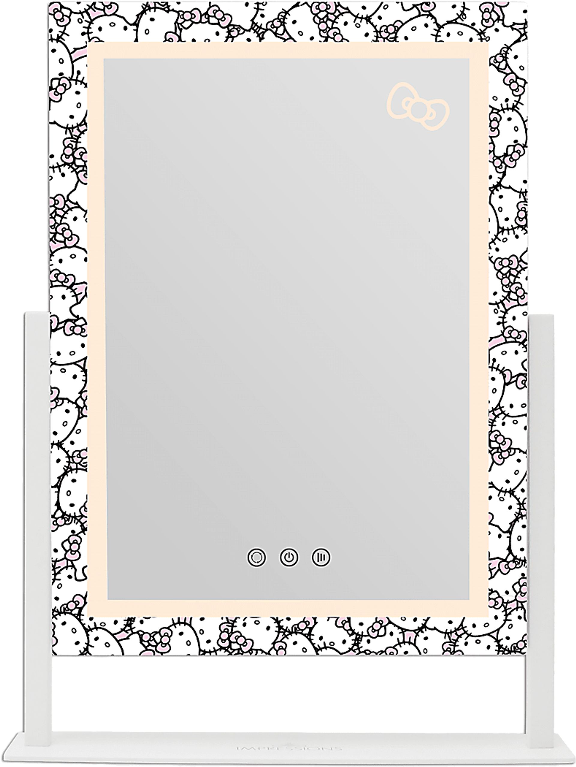 Kids Hello Kitty White LED Vanity Mirror - Image 2