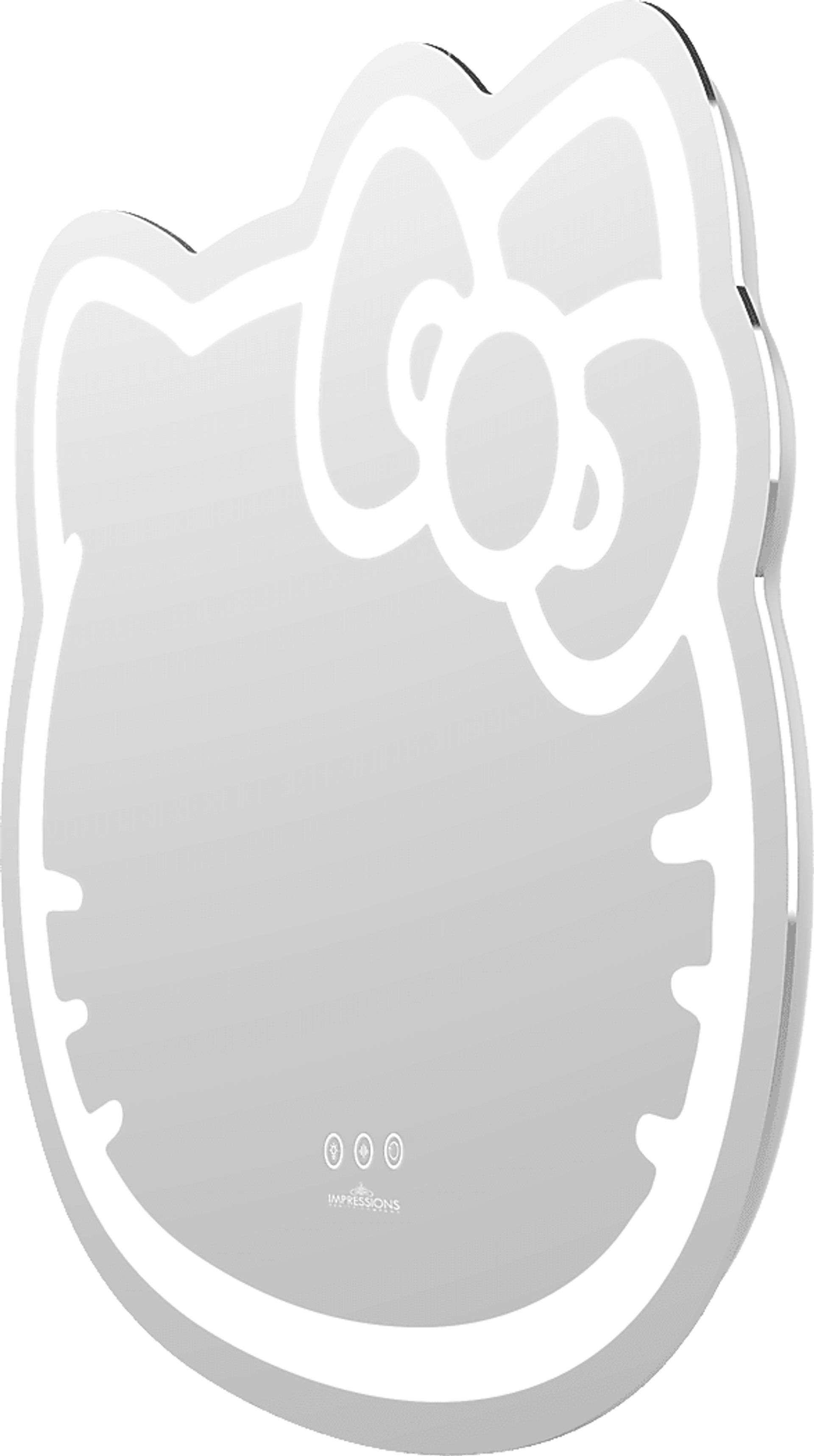Kids Hello Kitty White Wall Mirror - Image 2