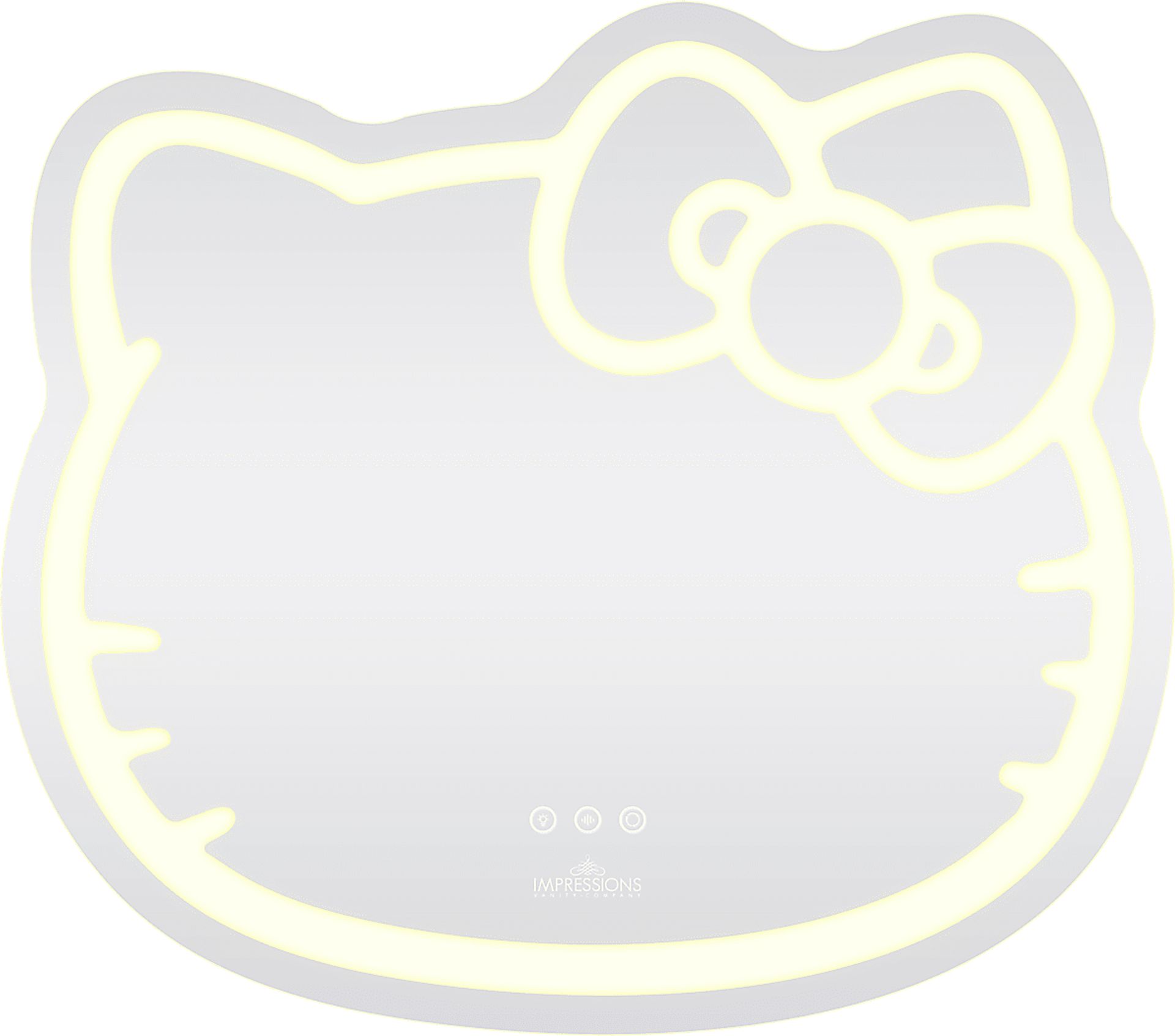 Kids Hello Kitty White Wall Mirror - Image 8