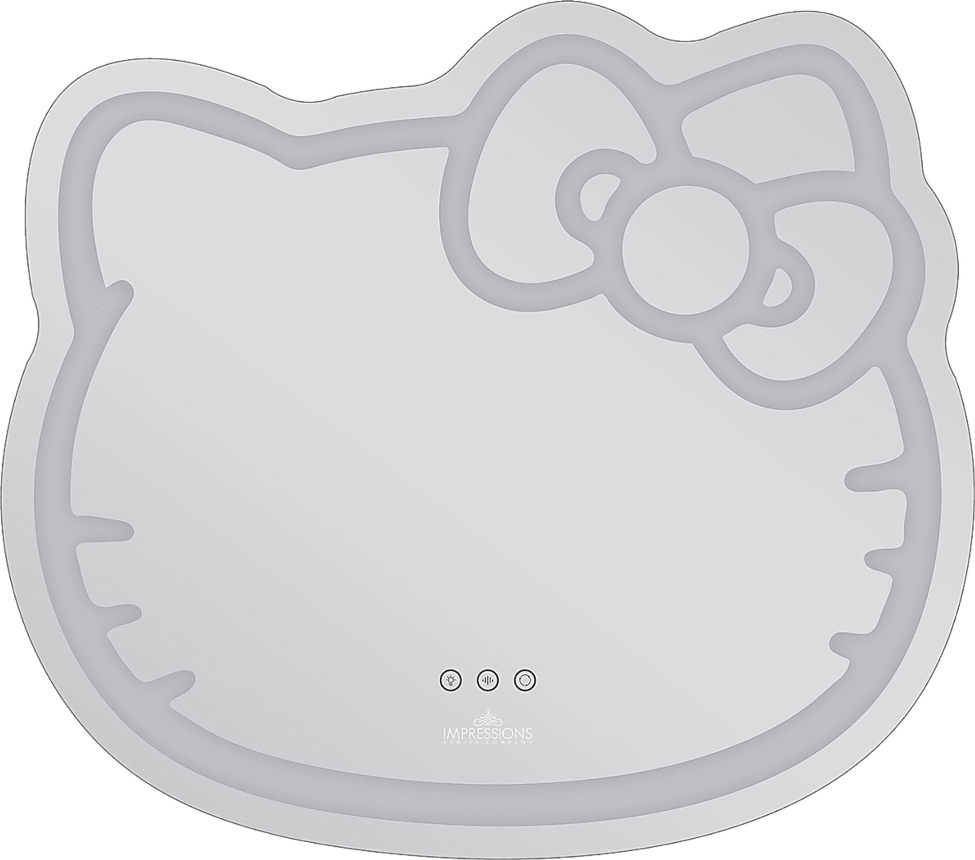 Kids Hello Kitty White Wall Mirror - Image 9