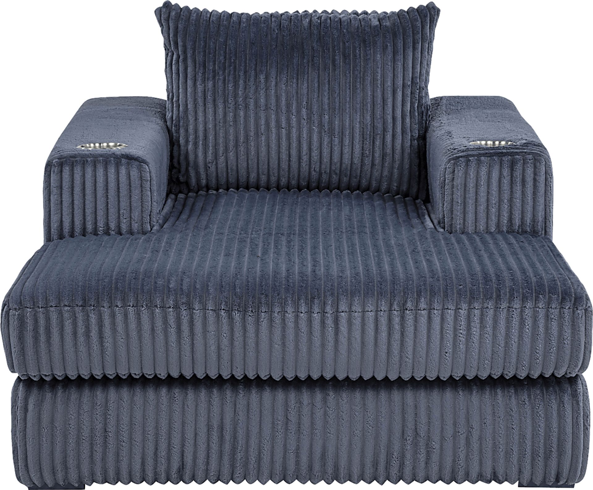 Kids Hepburn Blue Chaise - Image 2