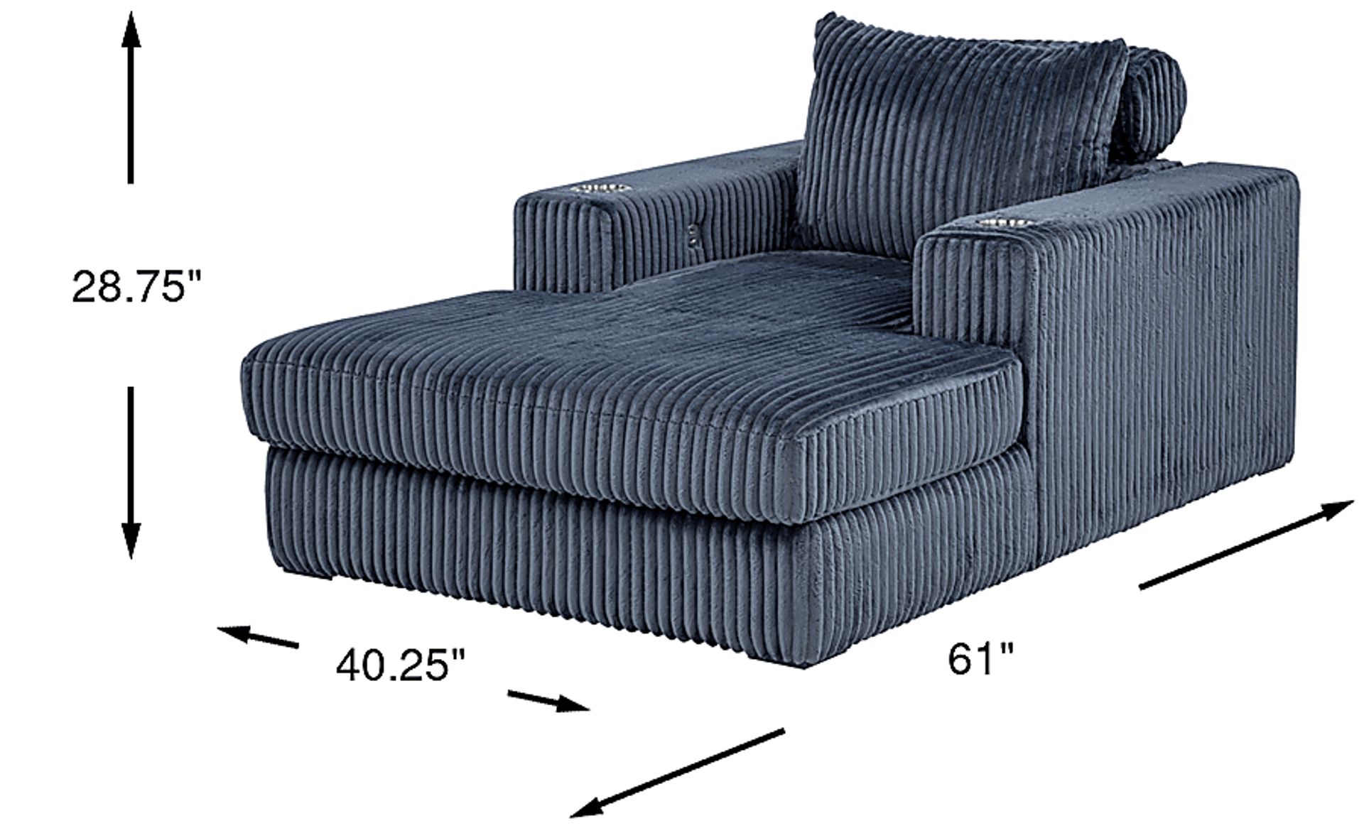 Dimension Image. Please refer to the Dimension Tab on this page for dimension details.