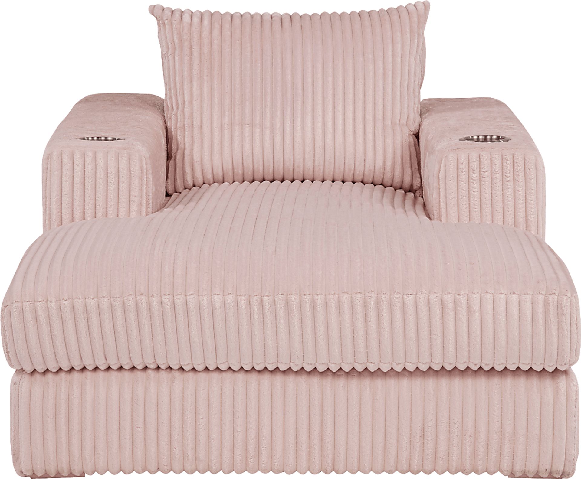 Kids Hepburn Pink Chaise - Image 2