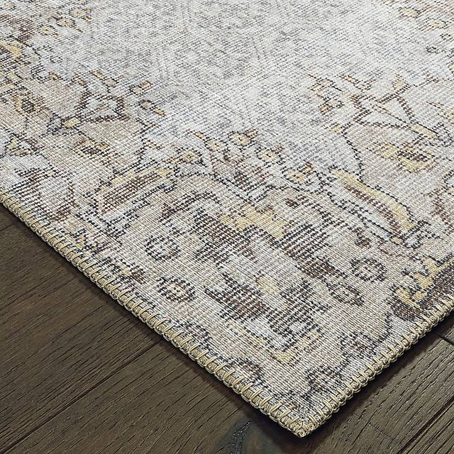 Kids Heritage Hues II Gray 7'6 x 9'11 Rug - Thumbnail - Image 3