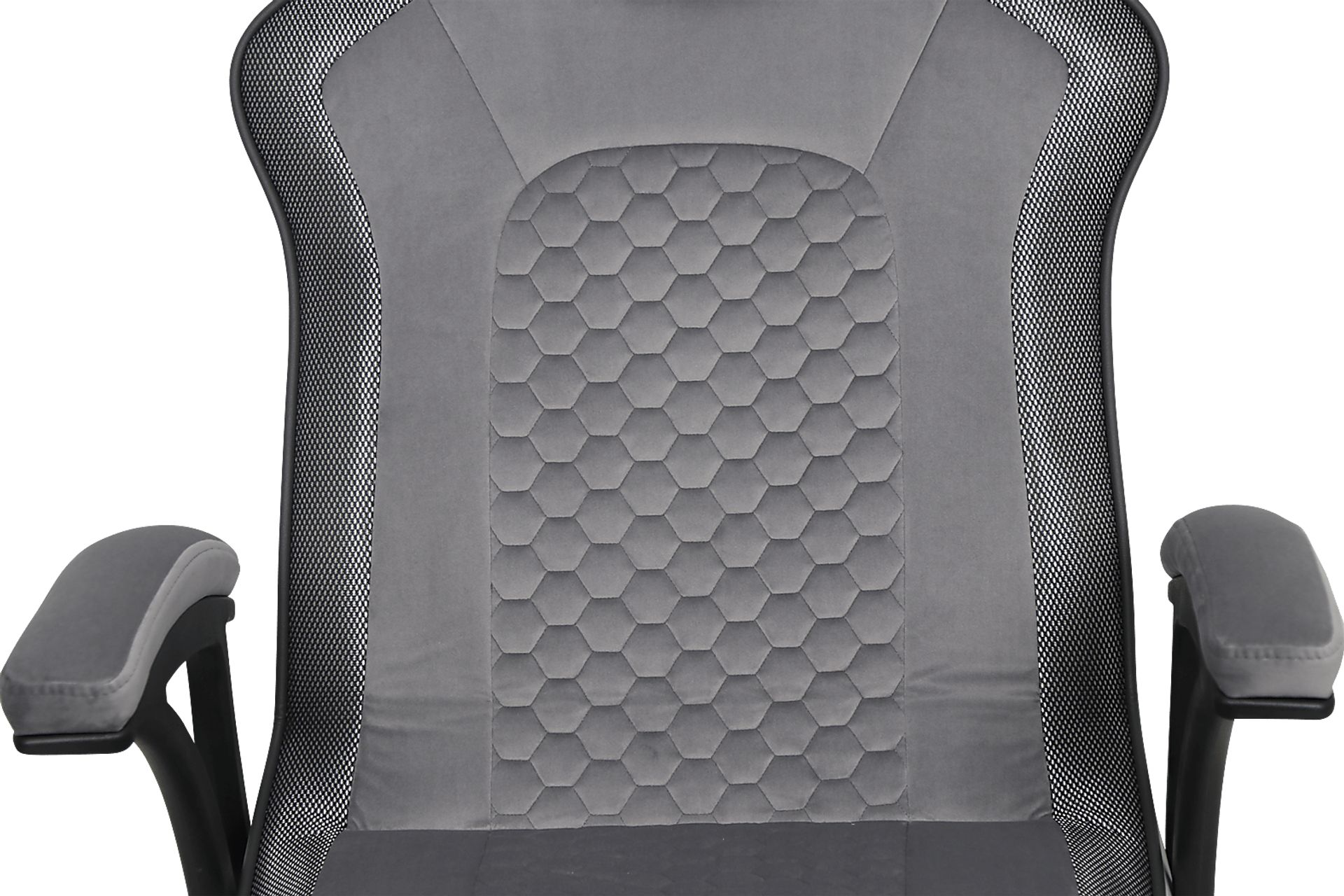 Hi Score Xp Gray Velvet Plush Gaming Chair Rooms to Go