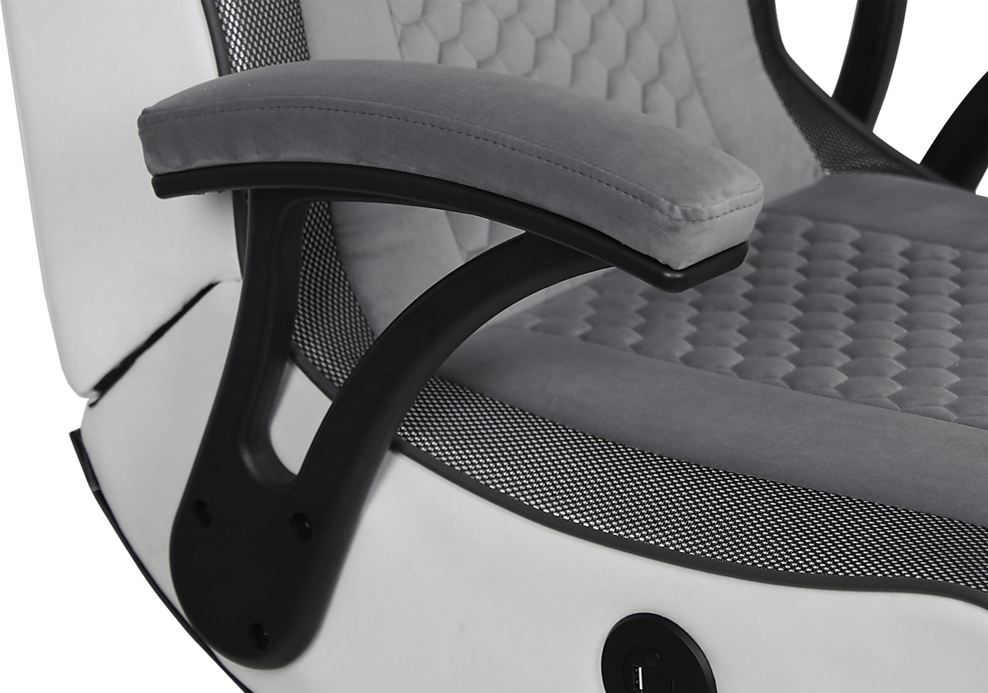 Kids Hi Score XP Gray Gaming Chair - Image 7