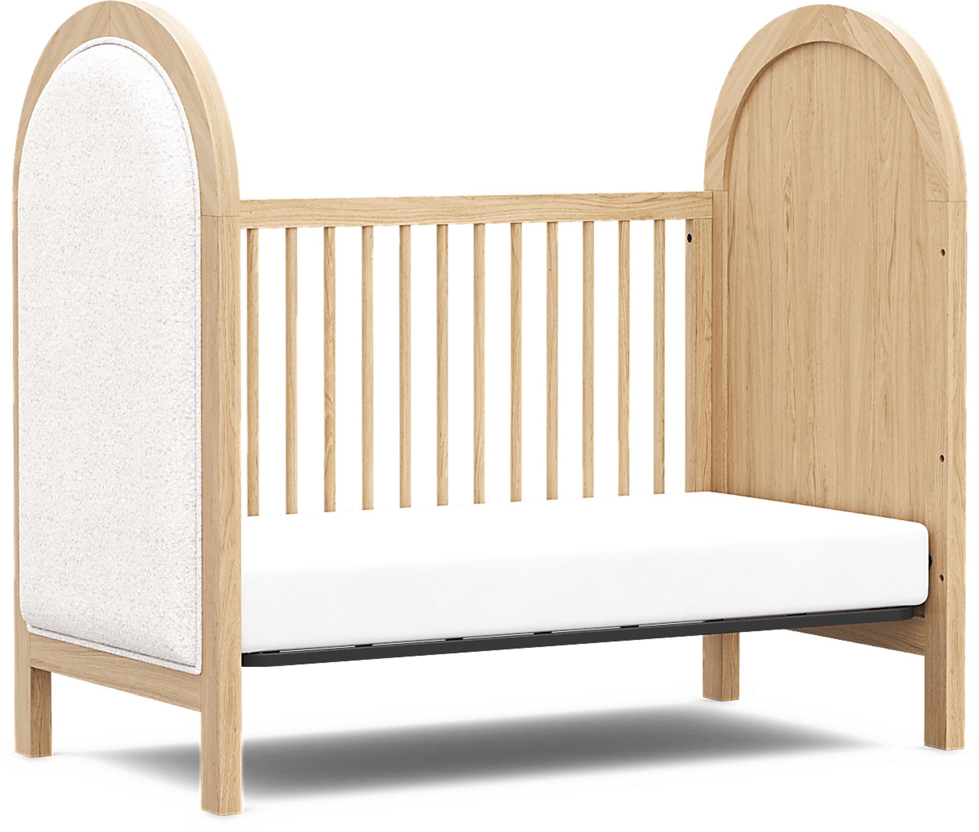 Kids Hidden Hills Light Oak 3-in-1 Island Crib - Image 4