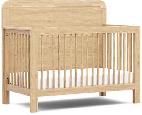 Kids Hidden Hills Light Oak 4-in-1 Convertible Crib