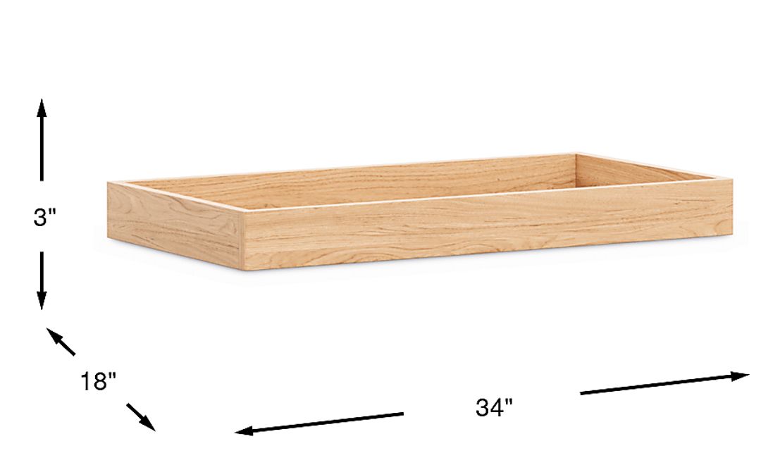 Hidden Hills Light Oak Changing Tray
