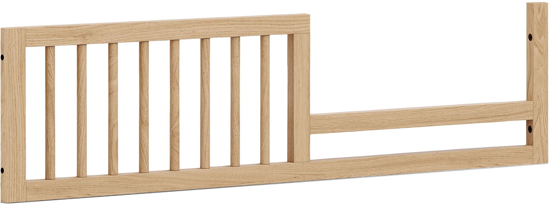 Kids Hidden Hills Light Oak Convertible Rail for 3-in-1 Crib - Image 2
