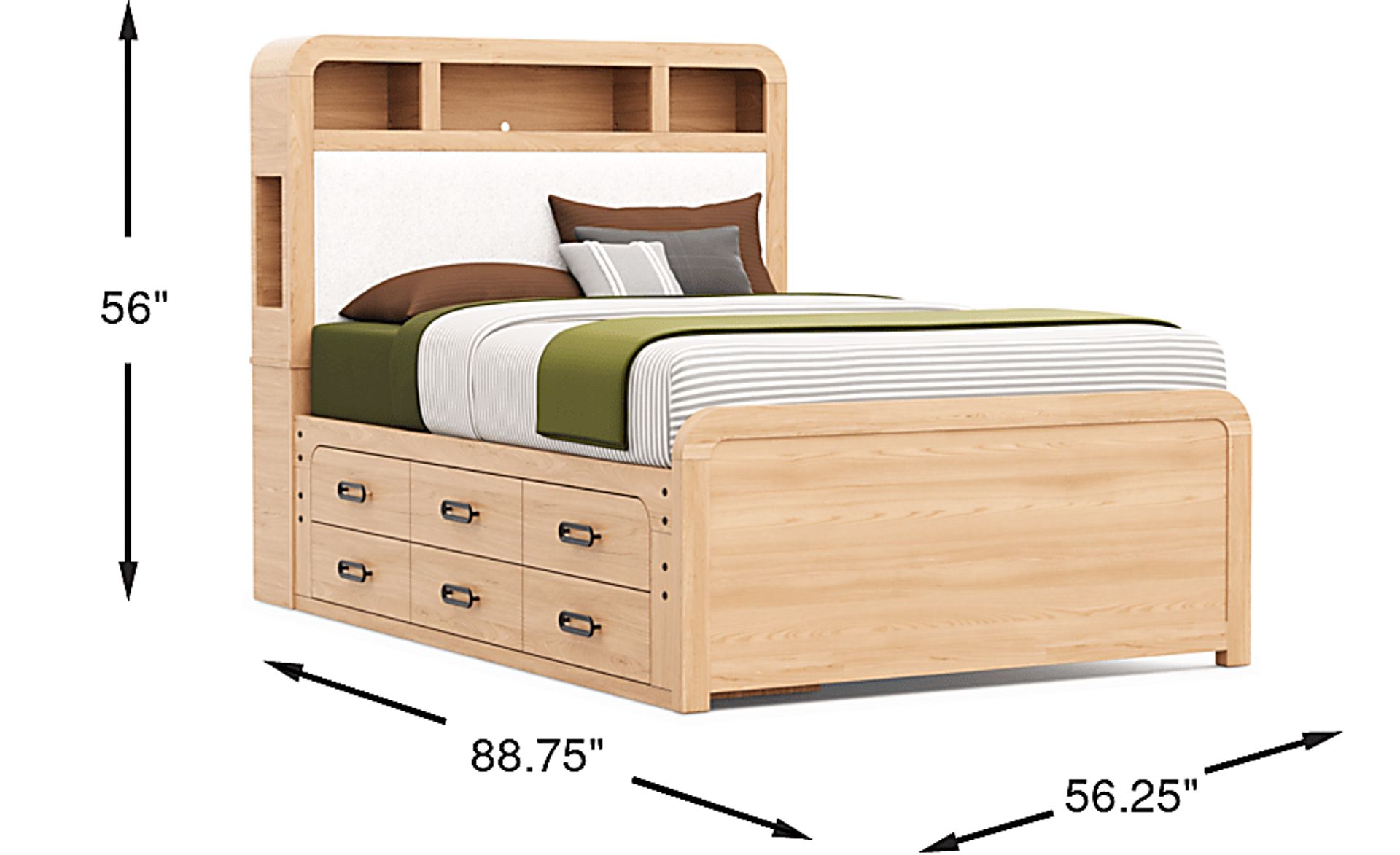 Dimension Image. Please refer to the Dimension Tab on this page for dimension details.