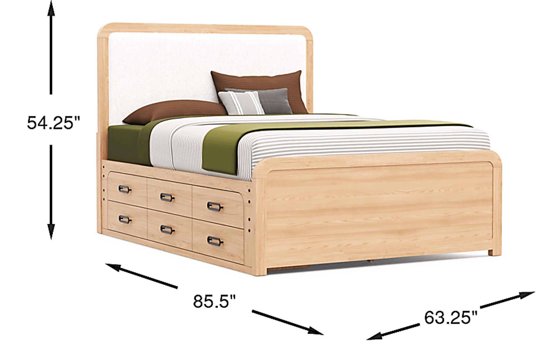 Dimension Image. Please refer to the Dimension Tab on this page for dimension details.