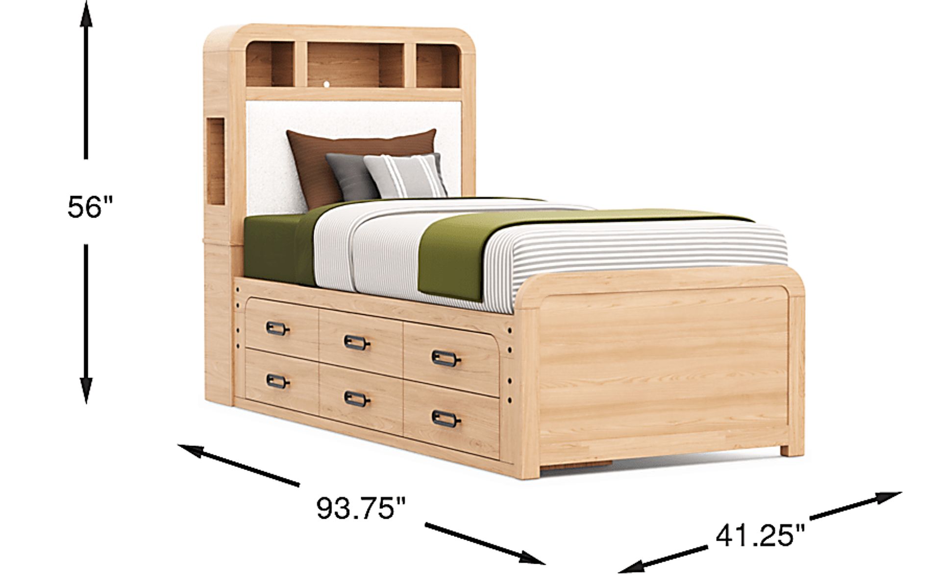 Dimension Image. Please refer to the Dimension Tab on this page for dimension details.