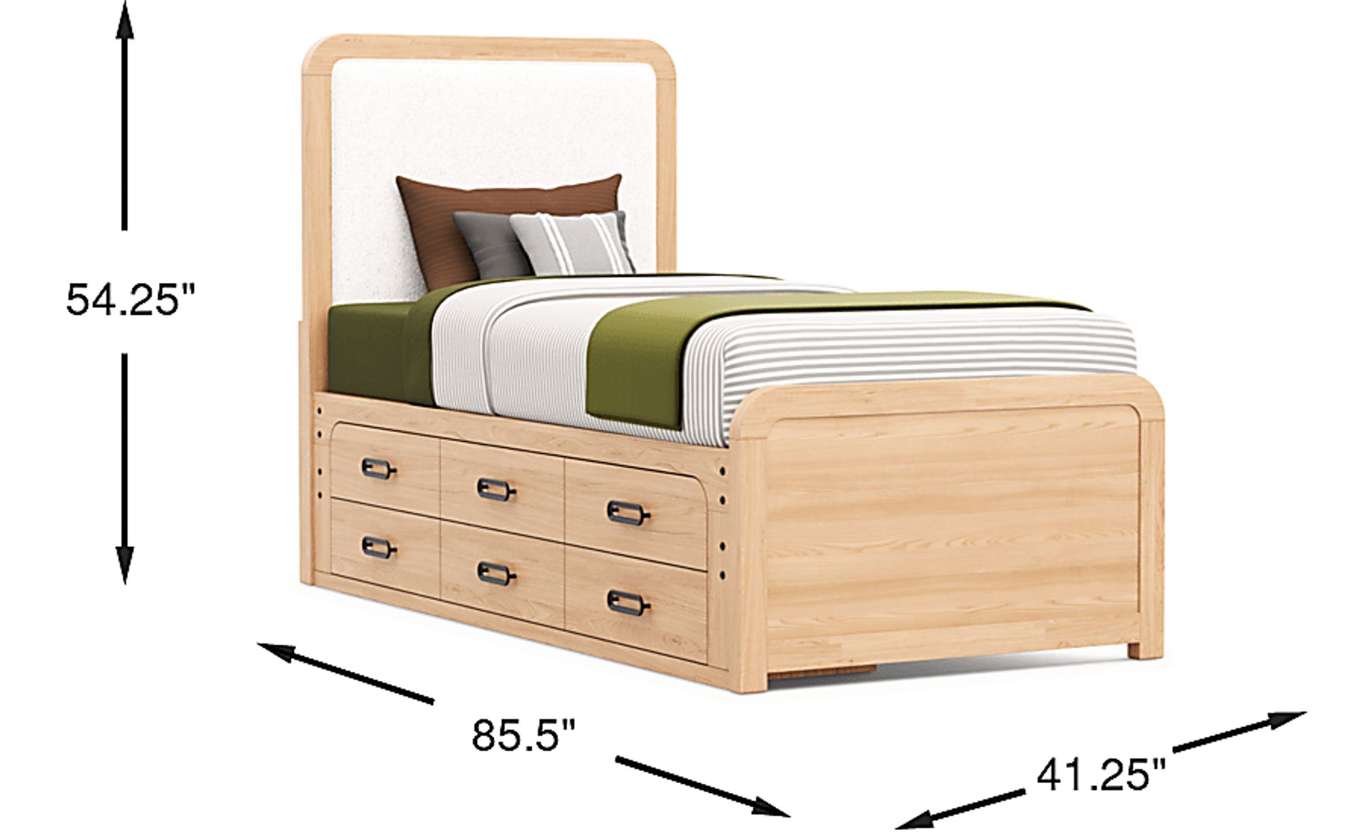 Dimension Image. Please refer to the Dimension Tab on this page for dimension details.