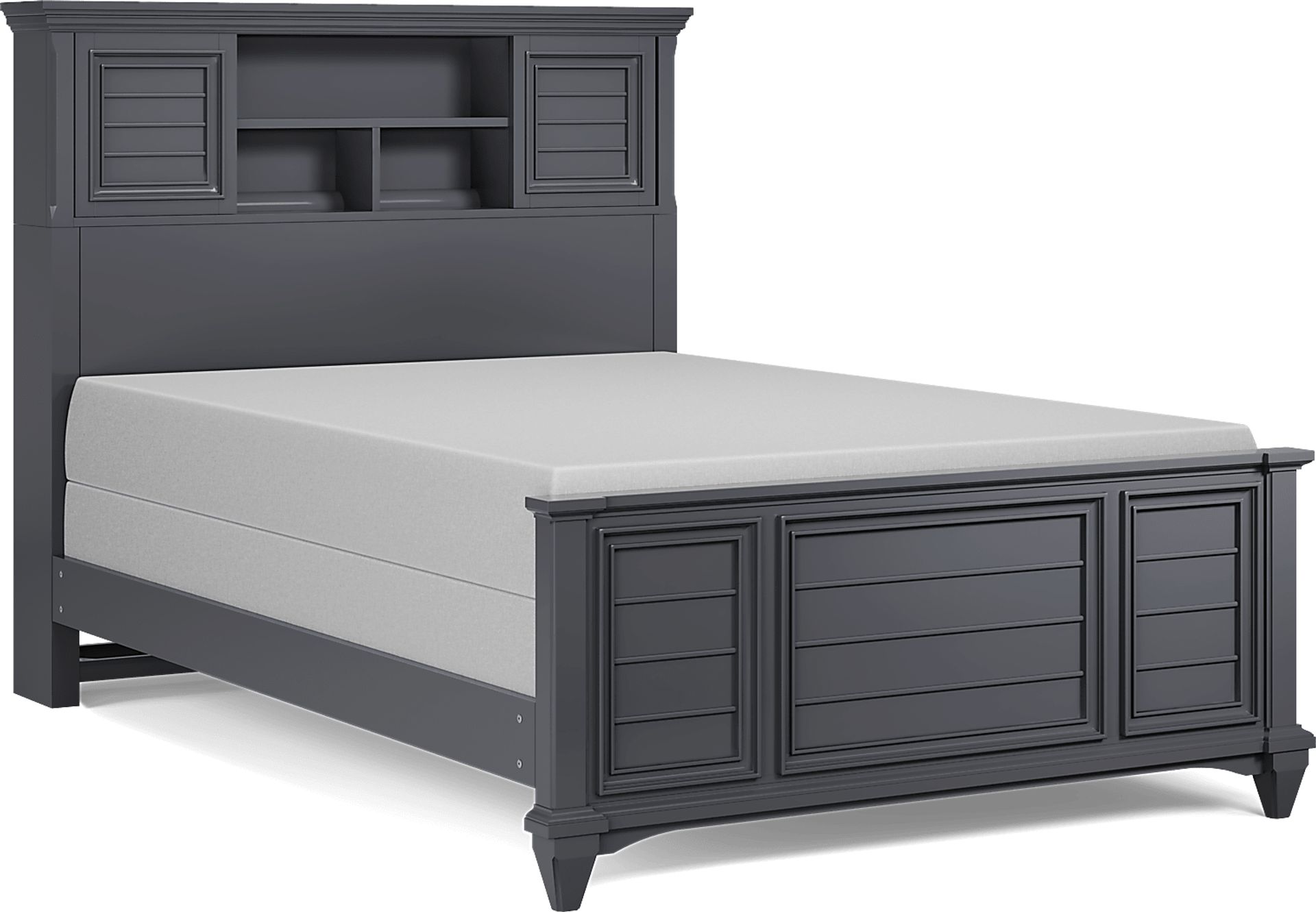 Kids Hilton Head Graphite Full Bookcase Bedroom - Image 2