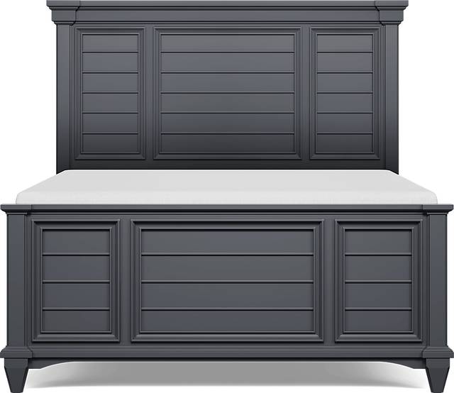 Kids Hilton Head Graphite Full Panel Bed - Thumbnail - Image 3