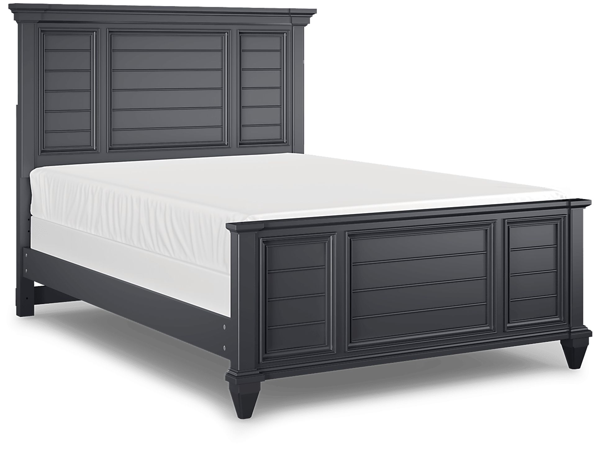 Kids Hilton Head Graphite Full Panel Bed - Image 1