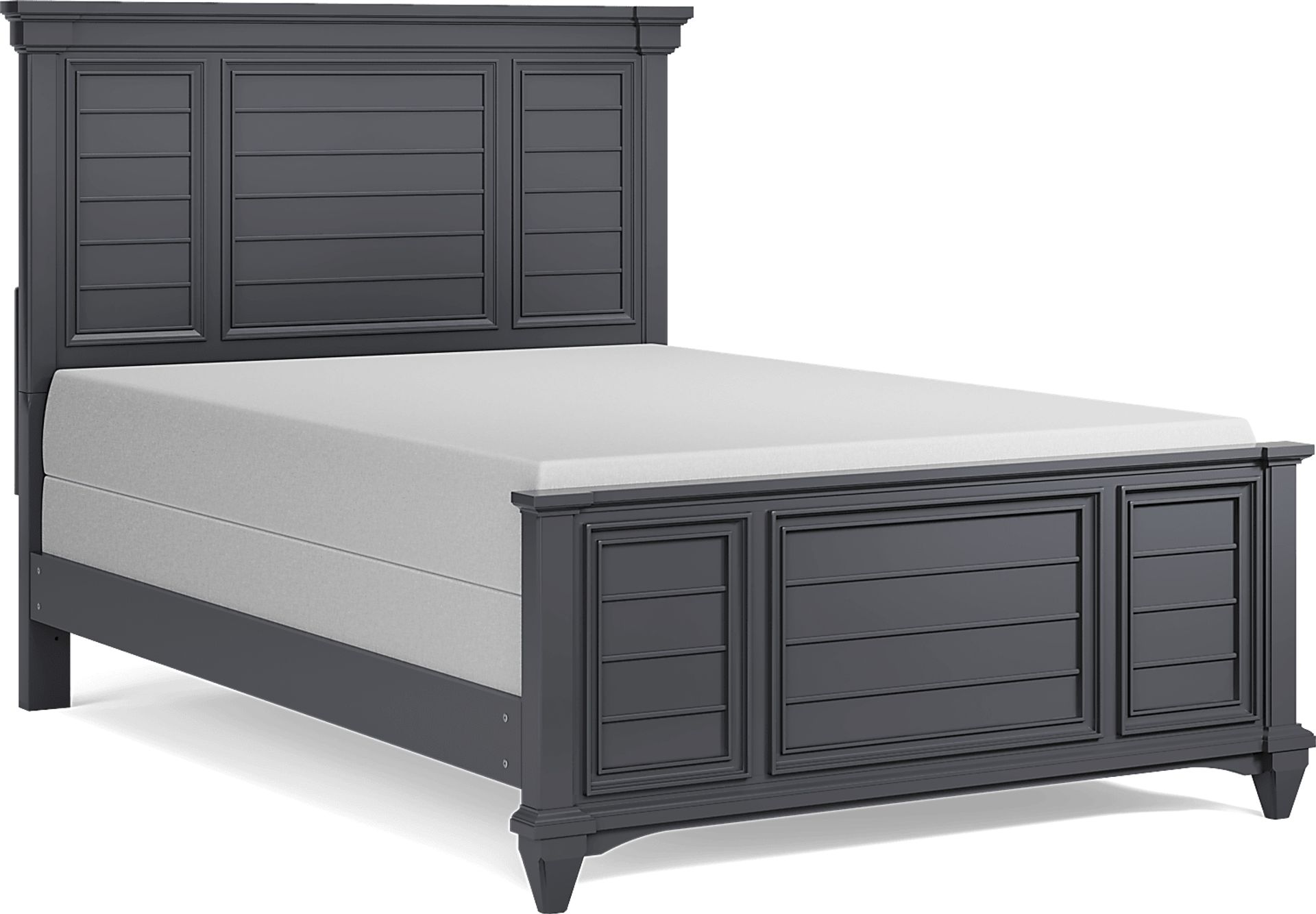 Kids Hilton Head Graphite 3 Pc Full Panel Bed - Image 1