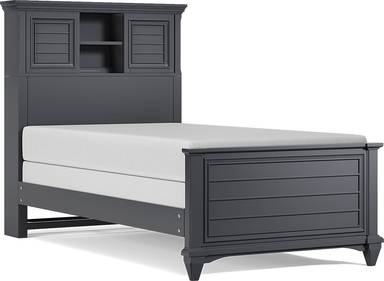3 pc twin bookcase bed