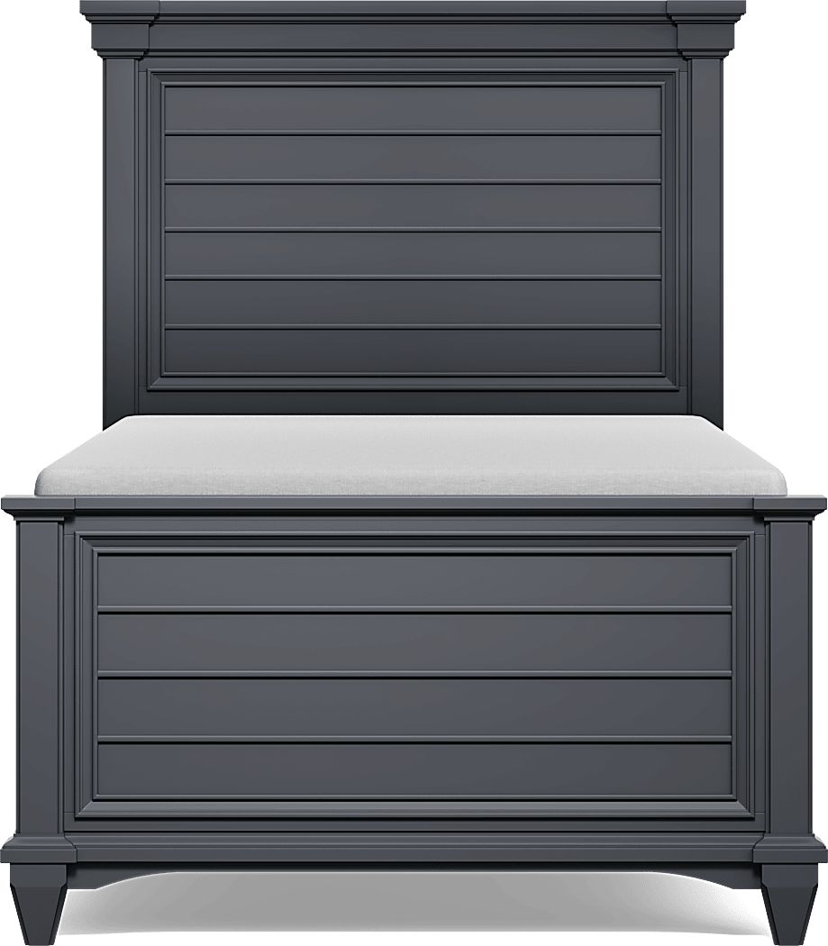 Kids Hilton Head Graphite Twin Panel Bed - Thumbnail 3