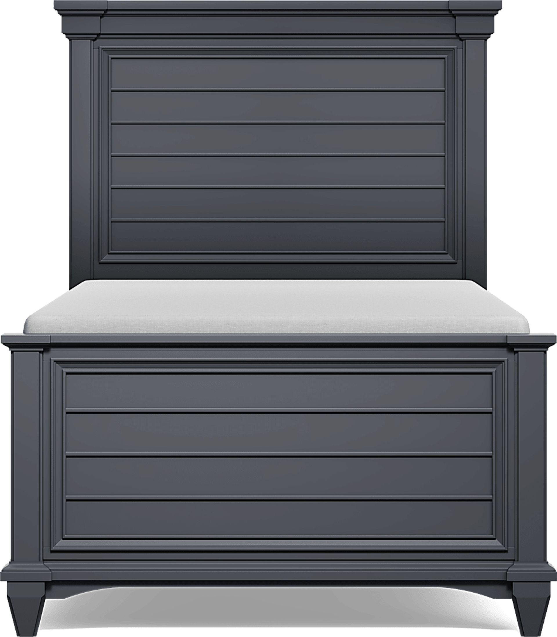 Kids Hilton Head Graphite Twin Panel Bed - Image 3