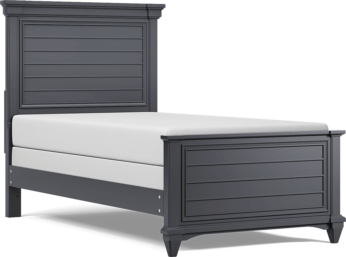 3 pc twin panel bed
