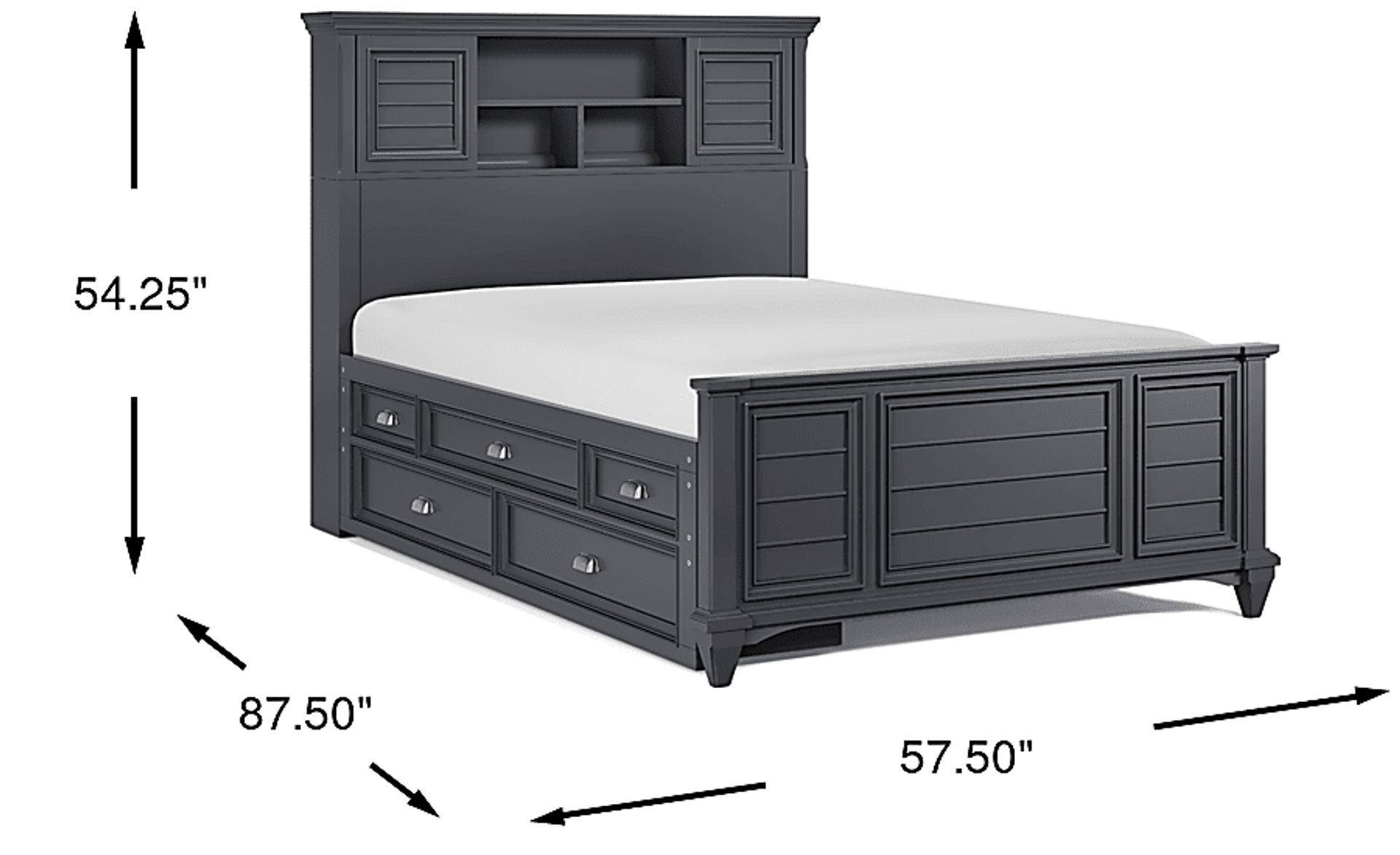 Dimension Image. Please refer to the Dimension Tab on this page for dimension details.