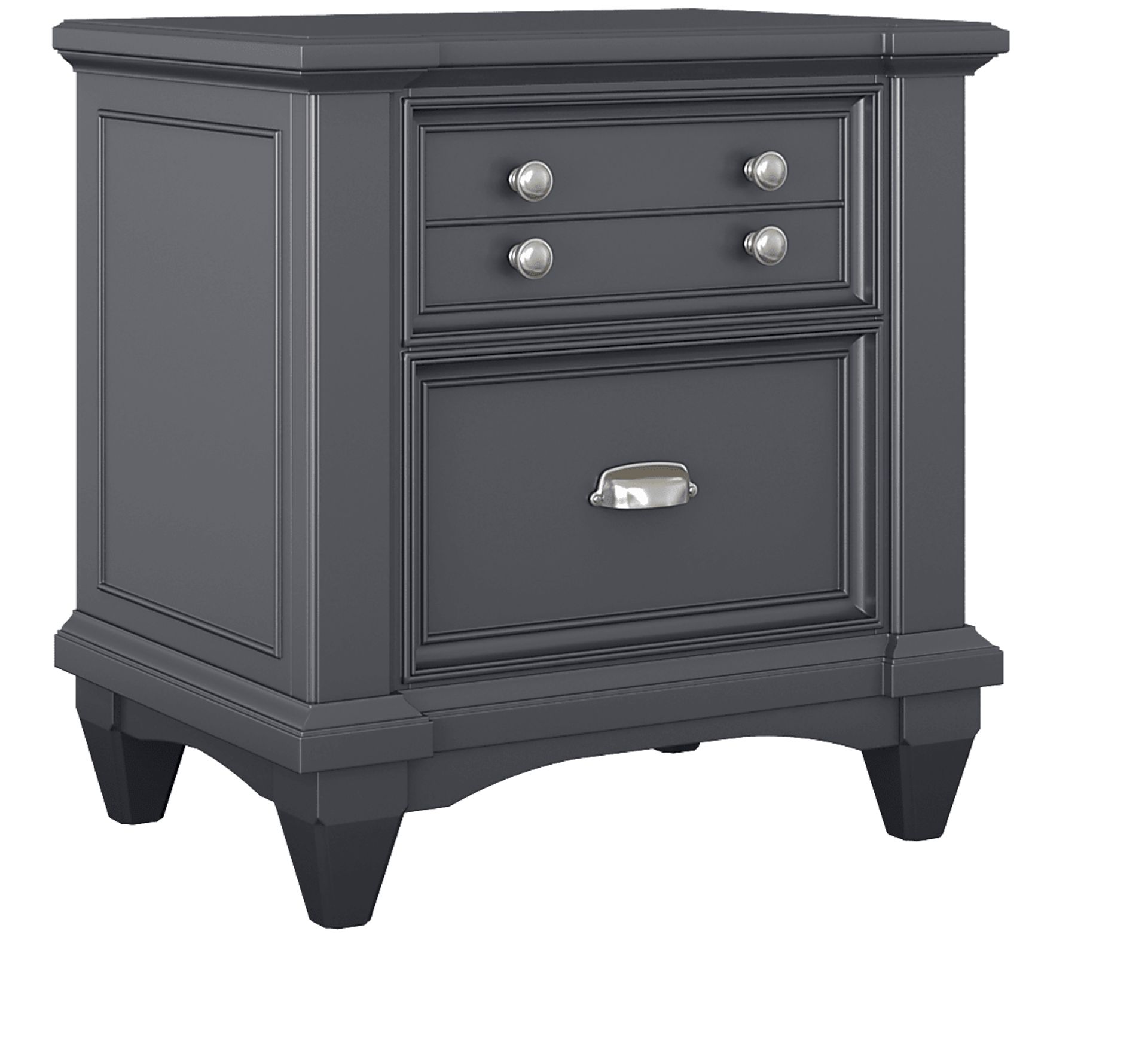 Kids Hilton Head Graphite Nightstand - Image 1
