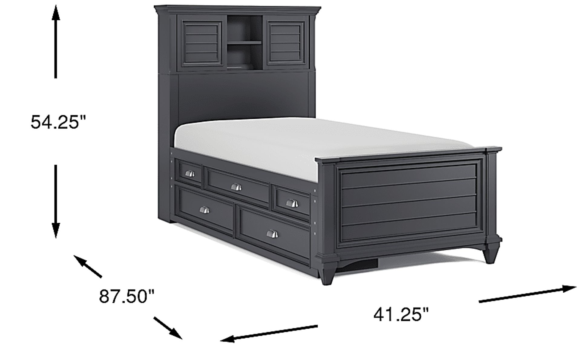 Dimension Image. Please refer to the Dimension Tab on this page for dimension details.