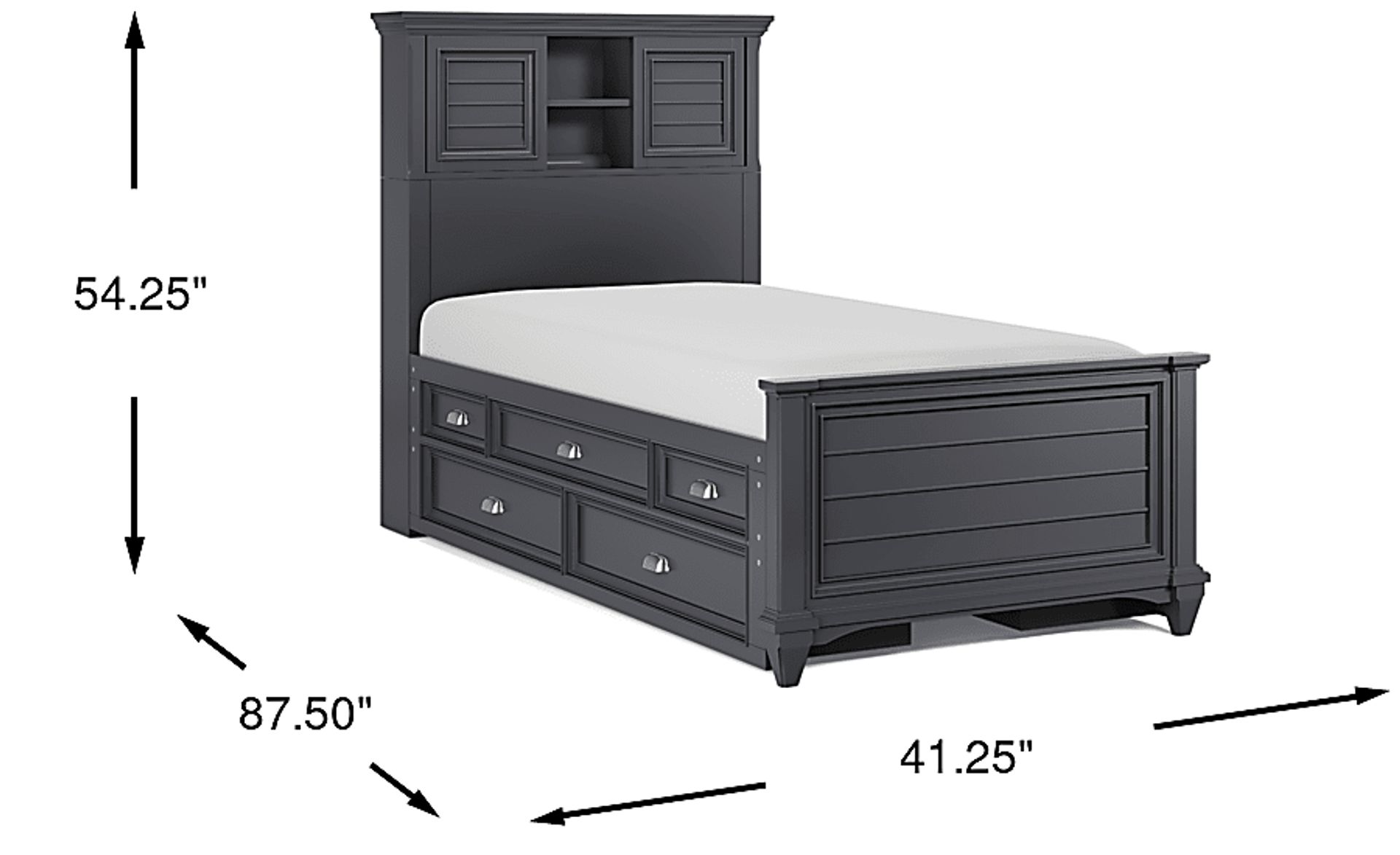 Dimension Image. Please refer to the Dimension Tab on this page for dimension details.