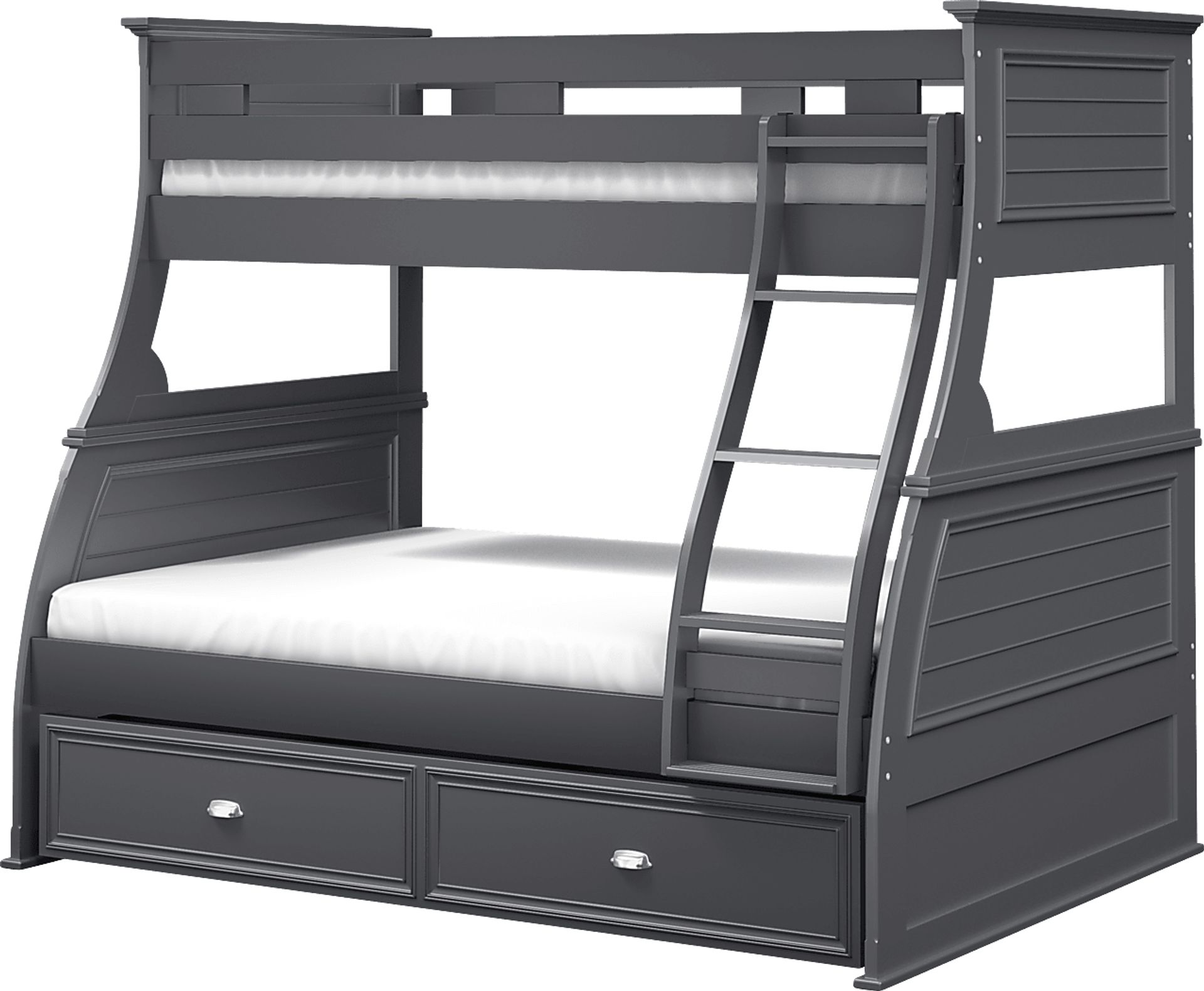 Kids Hilton Head Graphite Twin Storage Trundle - Image 2