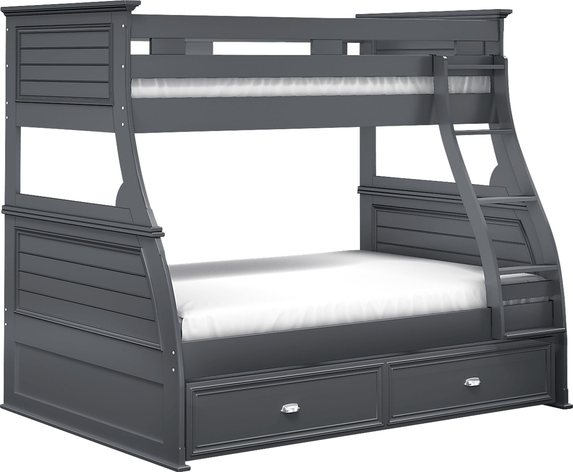 Kids Hilton Head Graphite Twin Storage Trundle - Image 3