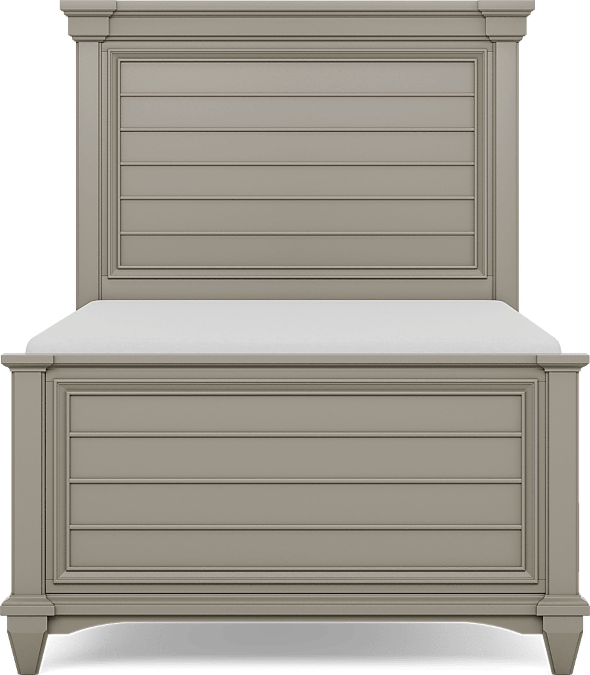 Kids Hilton Head Gray 5 Pc Twin Panel Bedroom - Image 4