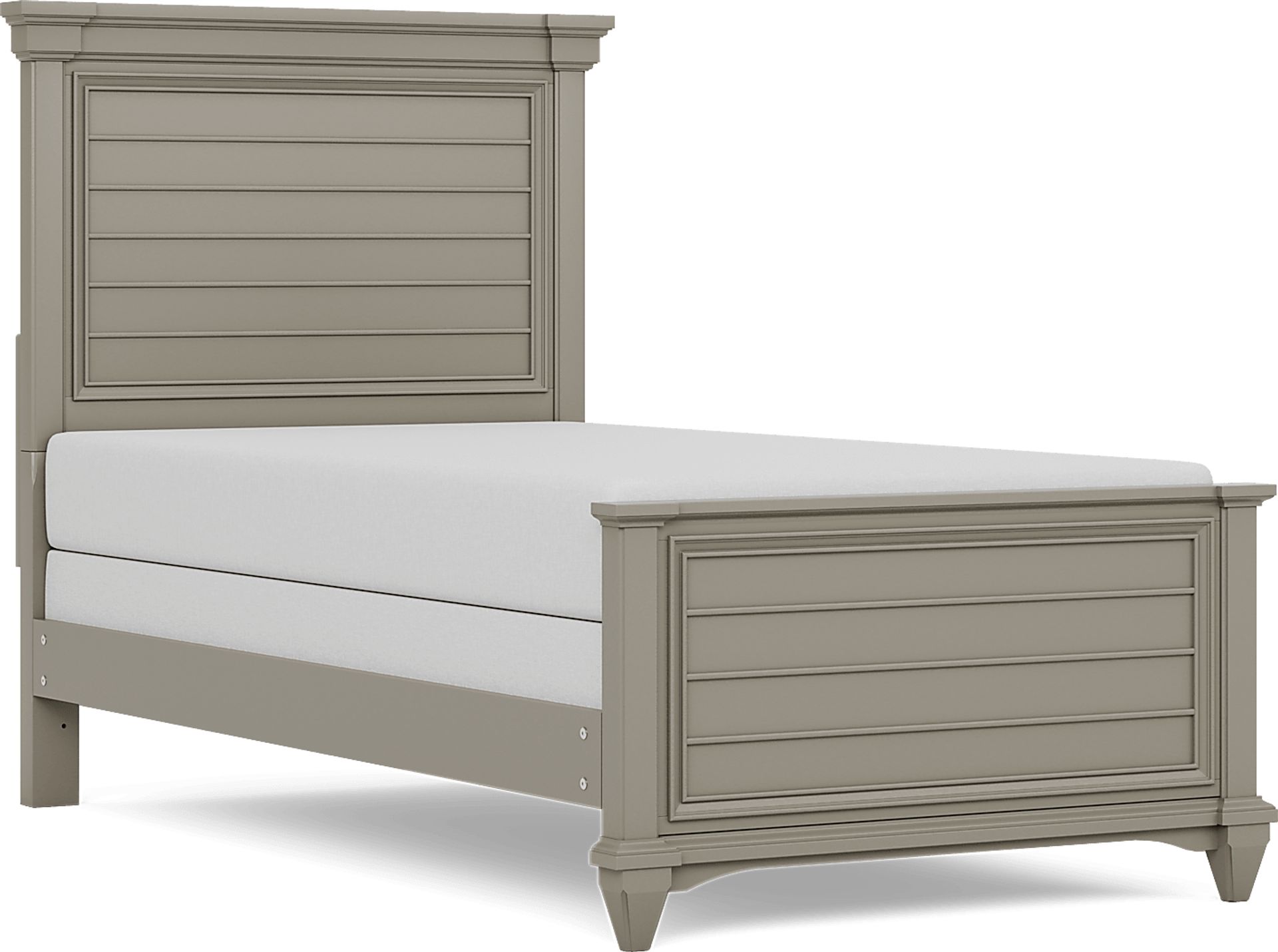 Kids Hilton Head Gray 5 Pc Twin Panel Bedroom - Image 3