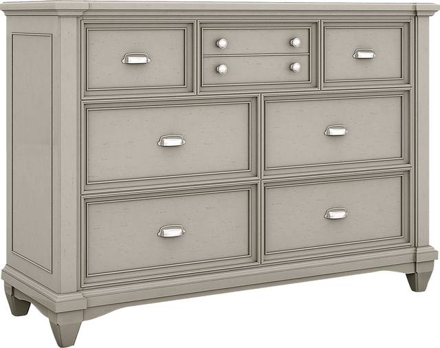 Kids Hilton Head Gray 5 Pc Full Bookcase Bedroom - Thumbnail - Image 3