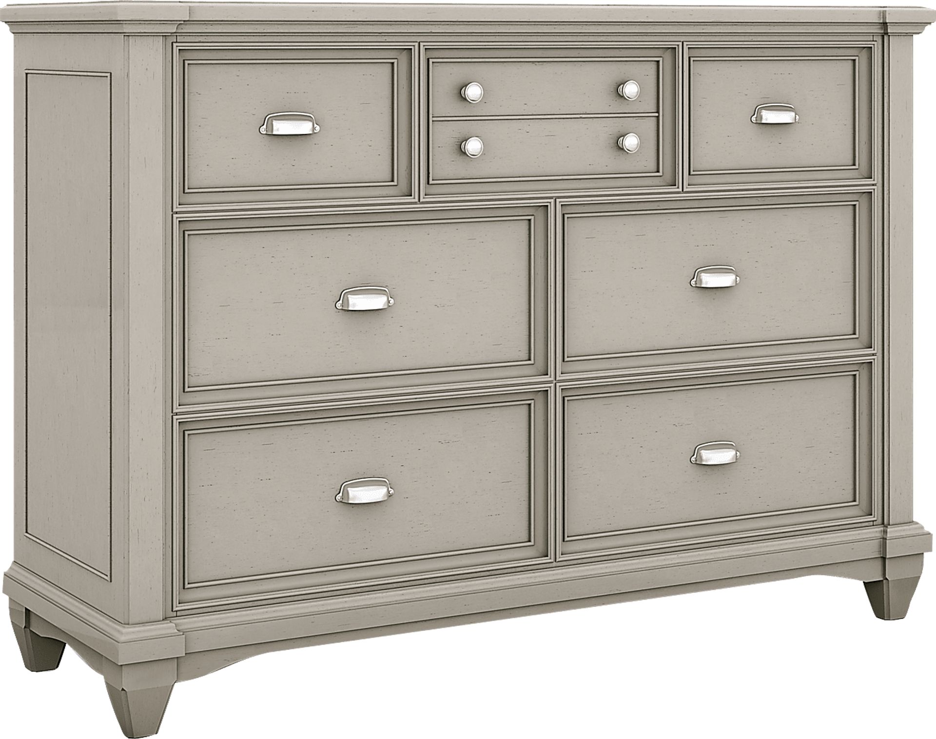 Kids Hilton Head Gray 5 Pc Full Bookcase Bedroom - Image 3