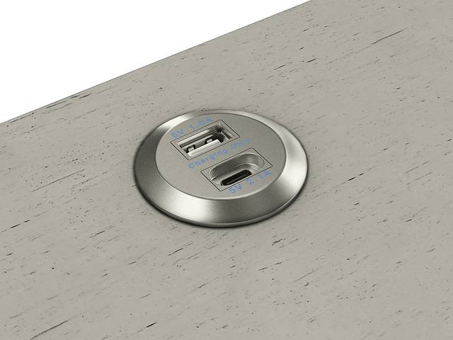 Kids Hilton Head Gray Nightstand - Thumbnail - Image 4
