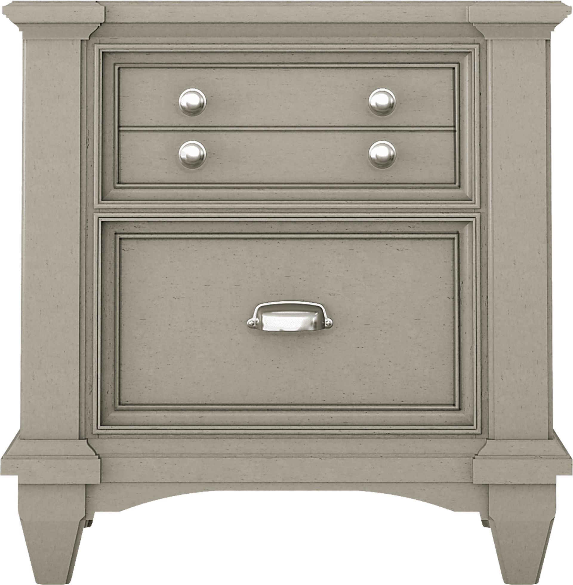 Kids Hilton Head Gray Nightstand - Image 1