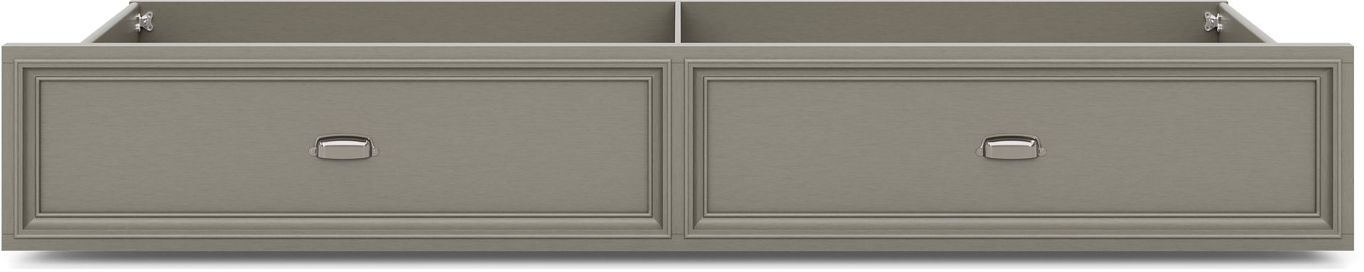 Kids Hilton Head Gray Twin Storage Trundle - Image 1