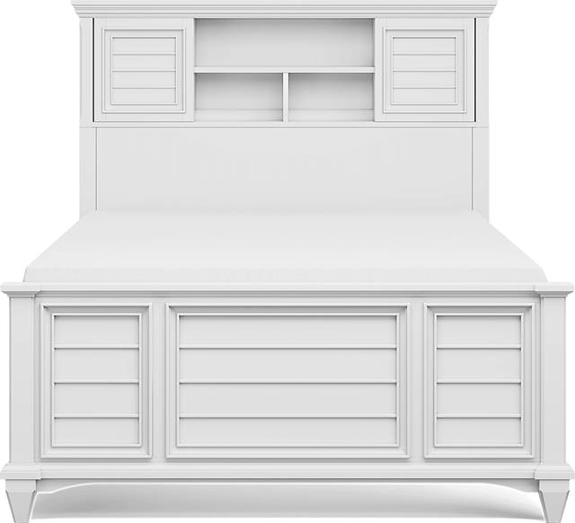 Kids Hilton Head White Full Bookcase Bed - Thumbnail - Image 3