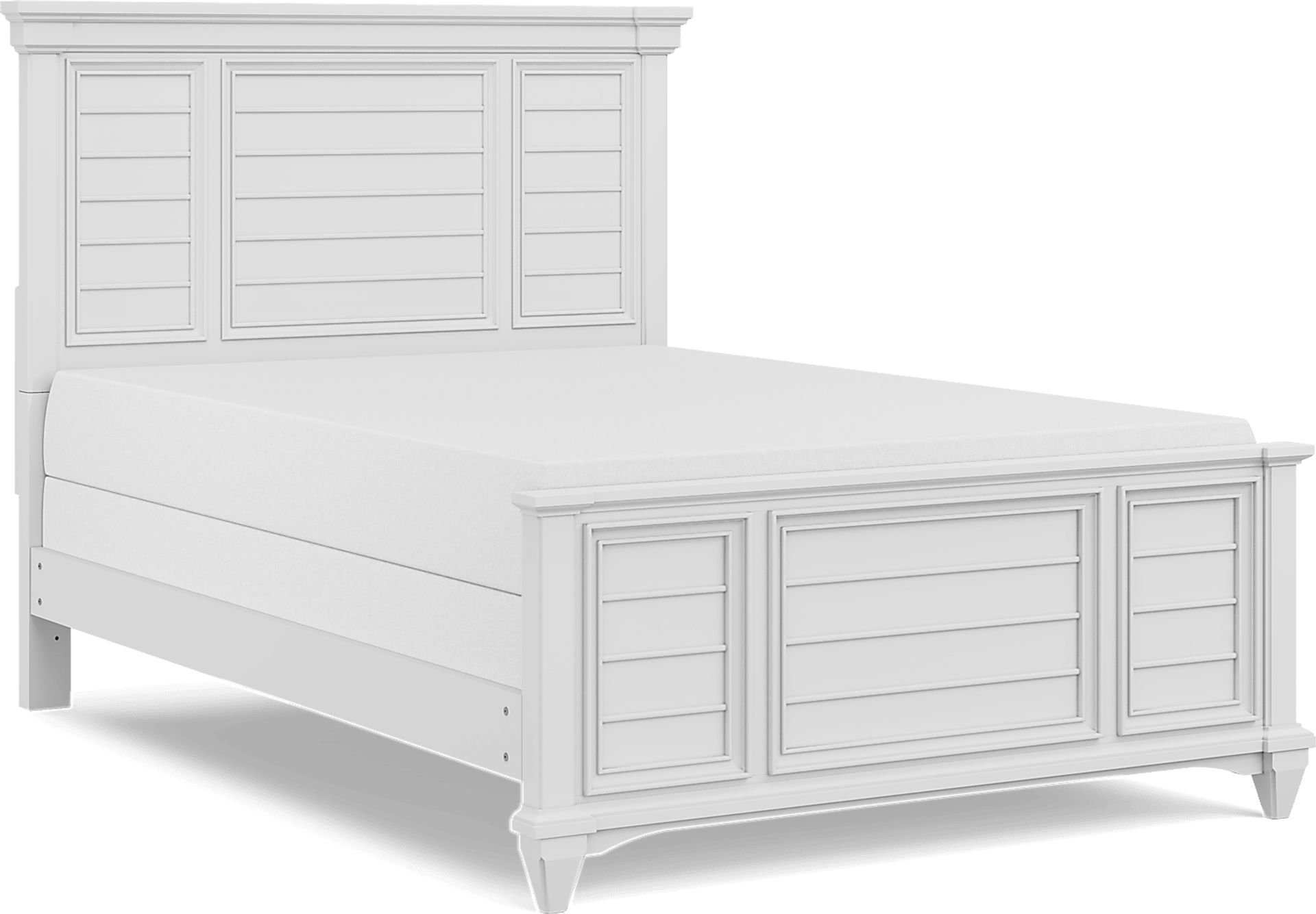 Kids Hilton Head White Full Panel Bedroom - Image 2