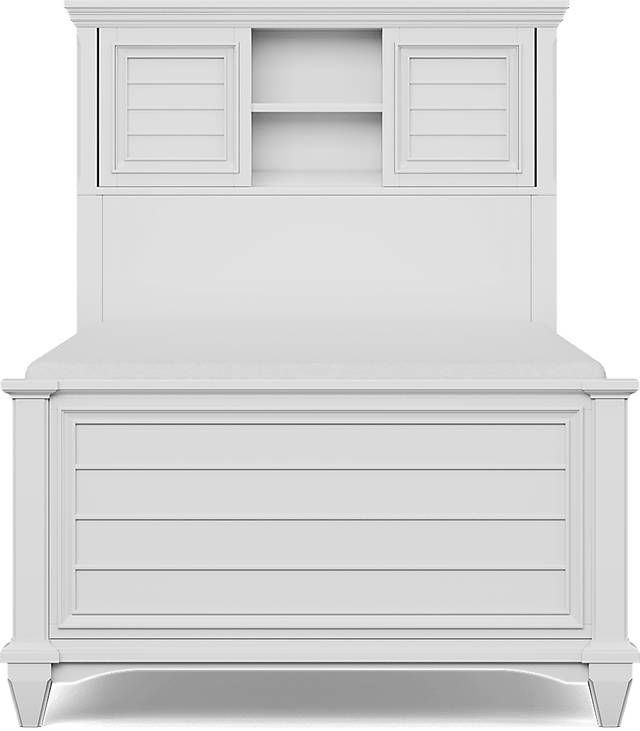 Kids Hilton Head White Twin Bookcase Bedroom - Thumbnail - Image 3