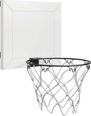 Kids Hilton Head White Basketball Hoop
